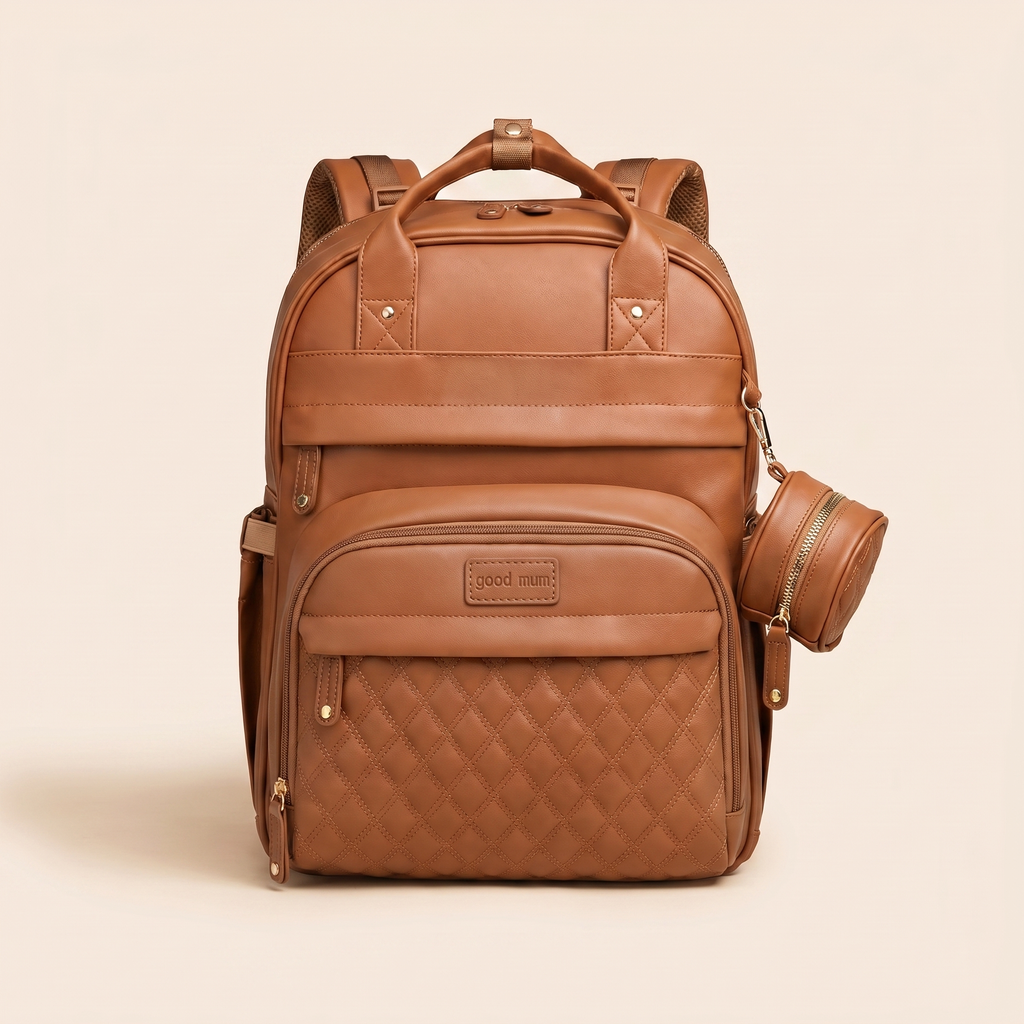 Ayviora Lune Bag Cognac - vooraanzicht