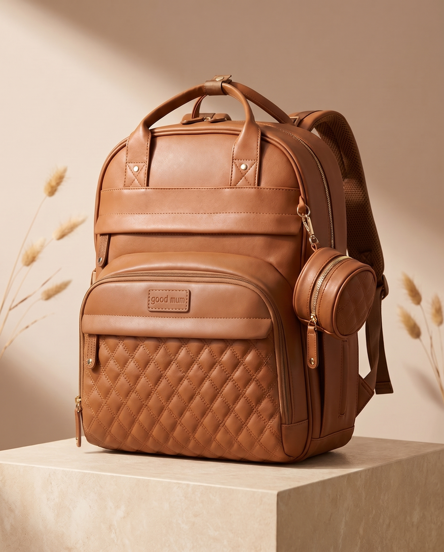 Ayviora Lune Bag Cognac - sfeerbeeld