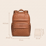 Ayviora Lune Bag Cognac - maatvoering