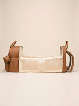 Ayviora Lune Bag Cognac - verschoonstation zonder klamboe, studio-opname