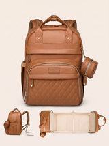 Ayviora Lune Bag Cognac - 3-delige set