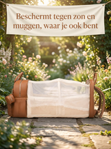 Ayviora Lune Bag Cognac - bescherming tegen zon en muggen