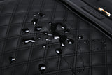Ayviora Lune Bag Noir - detail waterafstotend PU-leer
