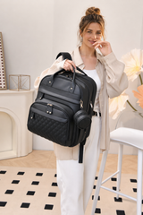 Ayviora Lune Bag Noir - gedragen door moeder