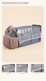 Ayviora Nest Bag Alle kleuren - infopaneel klamboe en zonnescherm