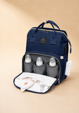 Ayviora Nest Bag Navy - geisoleerd flesjesvak
