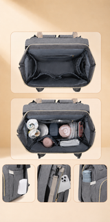 Ayviora Nest Bag Stone - infographic vakkenoverzicht