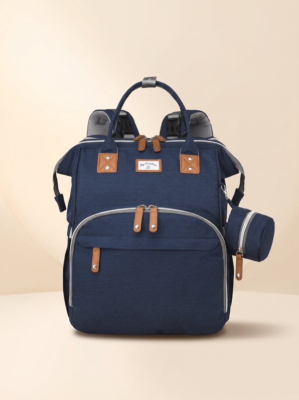 Ayviora Cloud Bag Navy - vooraanzicht