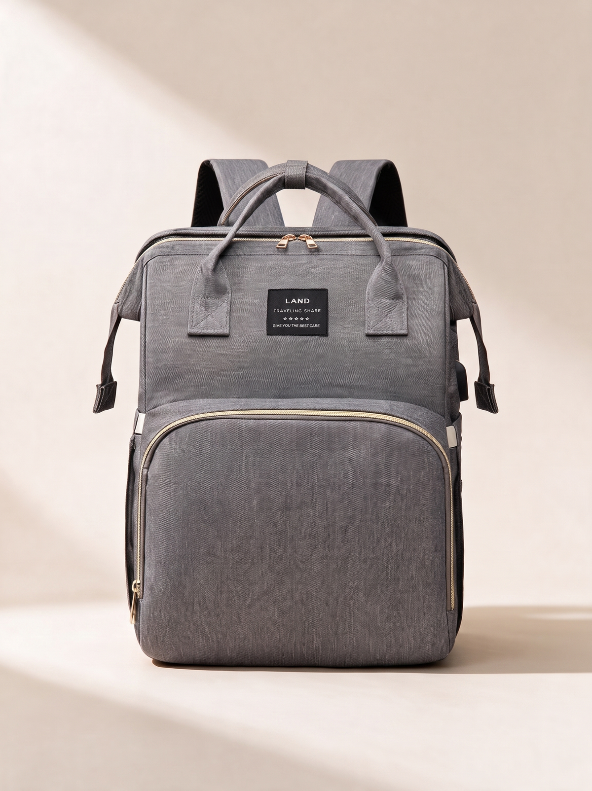 Ayviora Nest Bag Stone - vooraanzicht